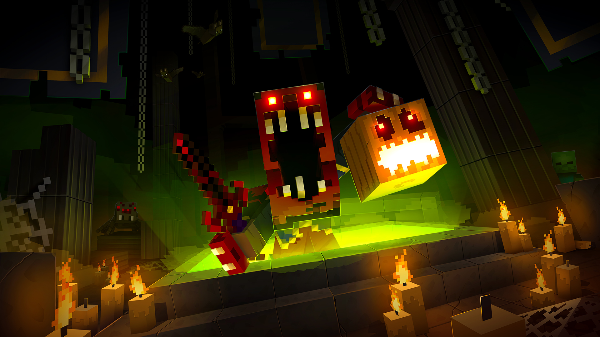Minecraft Dungeons Spooky Fall