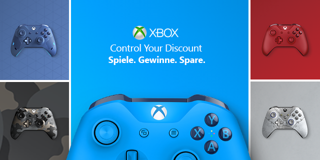 Control Your Discount: Erspiele Dir exklusive Rabatte auf Xbox Wireless Controller Special und Limited Editions_HERO