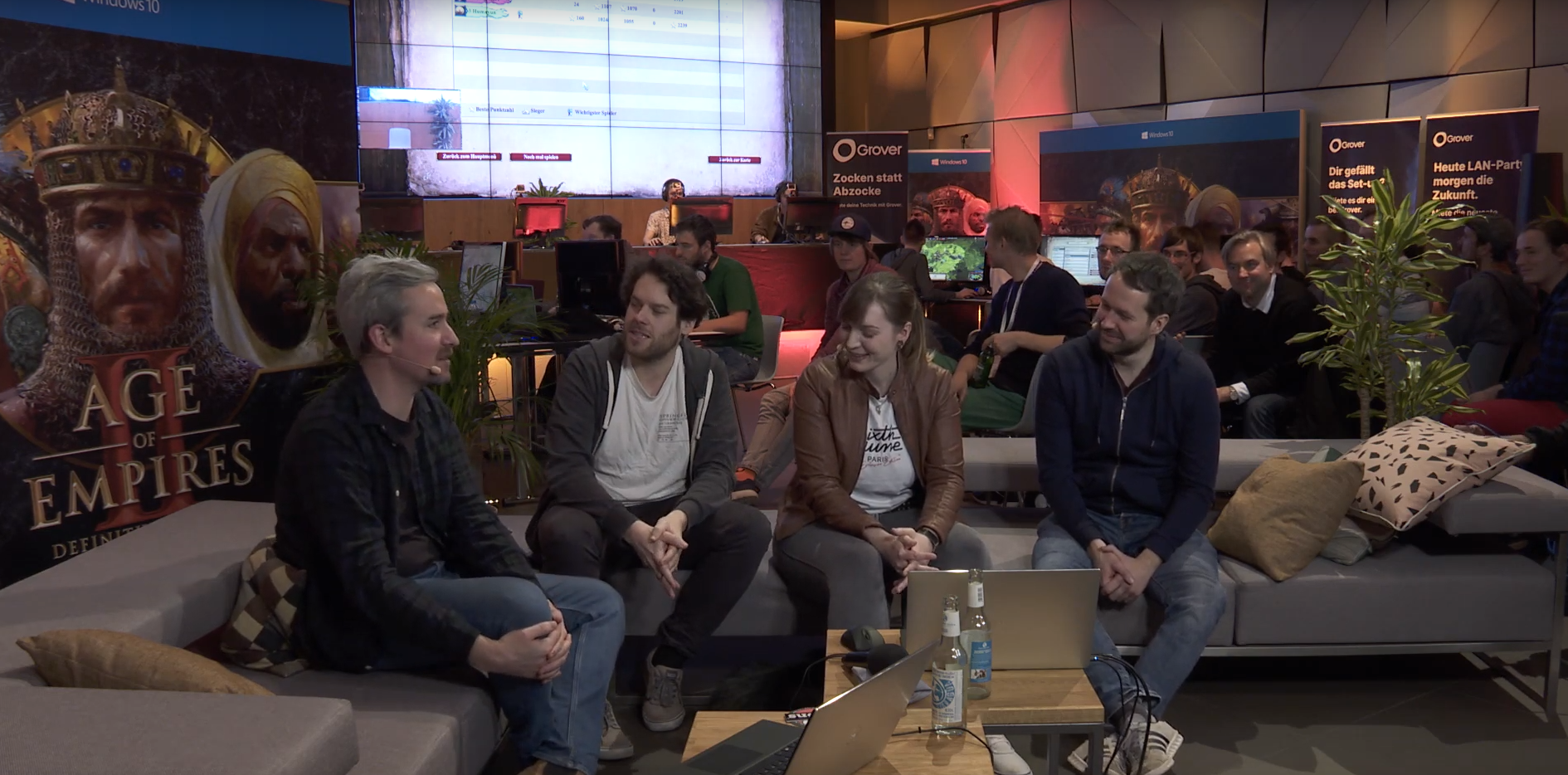Video For Launch-Party: Age of Empires II: Definitive Edition live mit den Rocket Beans aus Berlin