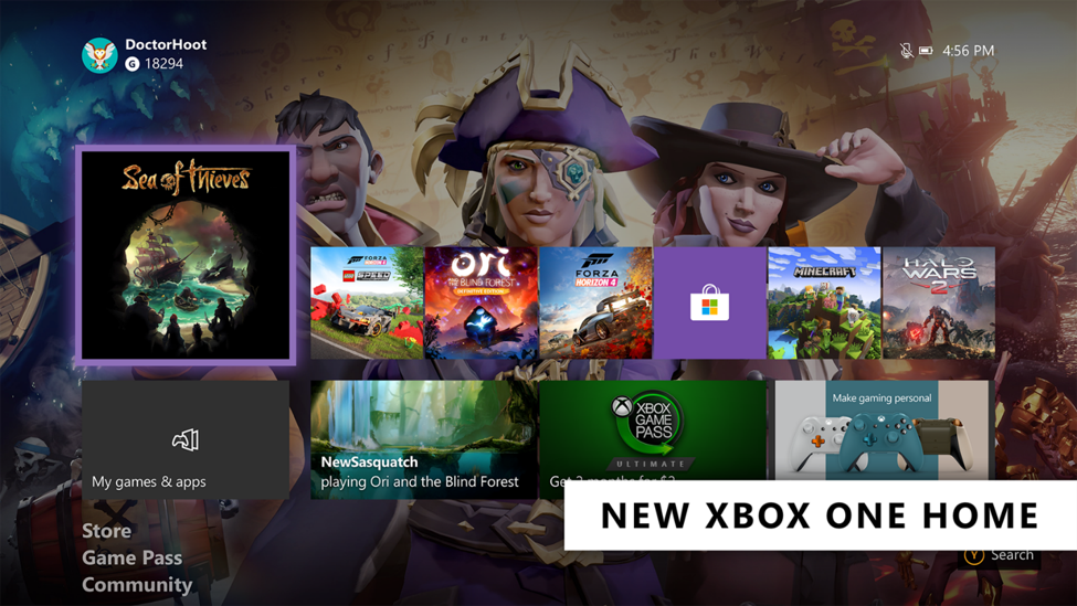 Xbox One Update im Februar: Neues Home Interface und mehr! HERO