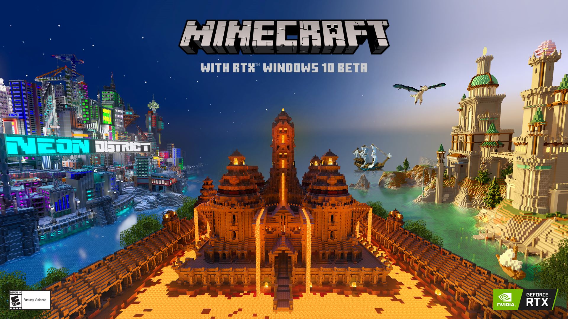 Minecraft mit RTX für Windows 10: Jetzt die Beta ausprobieren! HERO