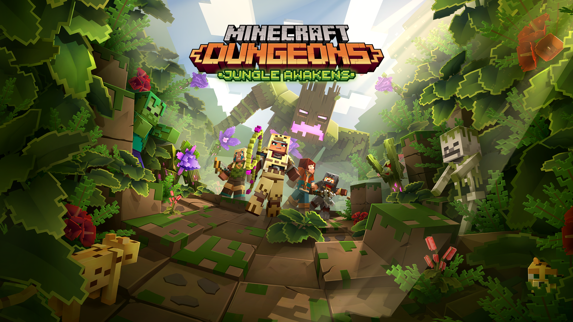 Minecraft Dungeons Jungle Awakens Ist Ab Sofort Verfügbar