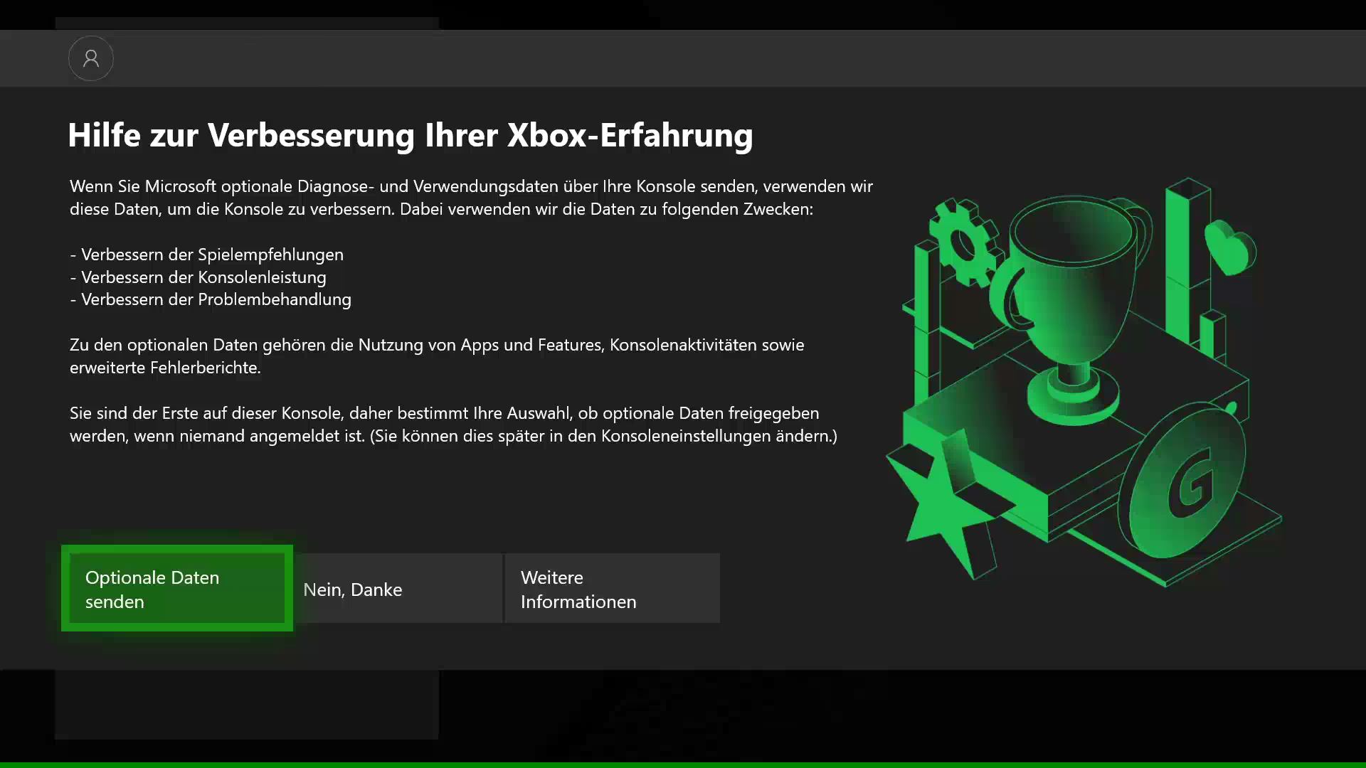 Xbox One-Update im August: Erhalte mehr Transparenz und Kontrolle über die Nutzung Deiner Daten