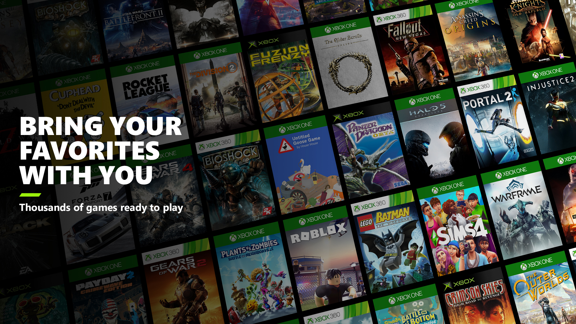 Xbox Series X und Xbox Series S: Spiele über 1.000 Games aus vier Xbox-Generationen HERO
