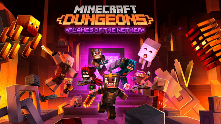  Minecraft Dungeons Flames of the Nether und weitere 