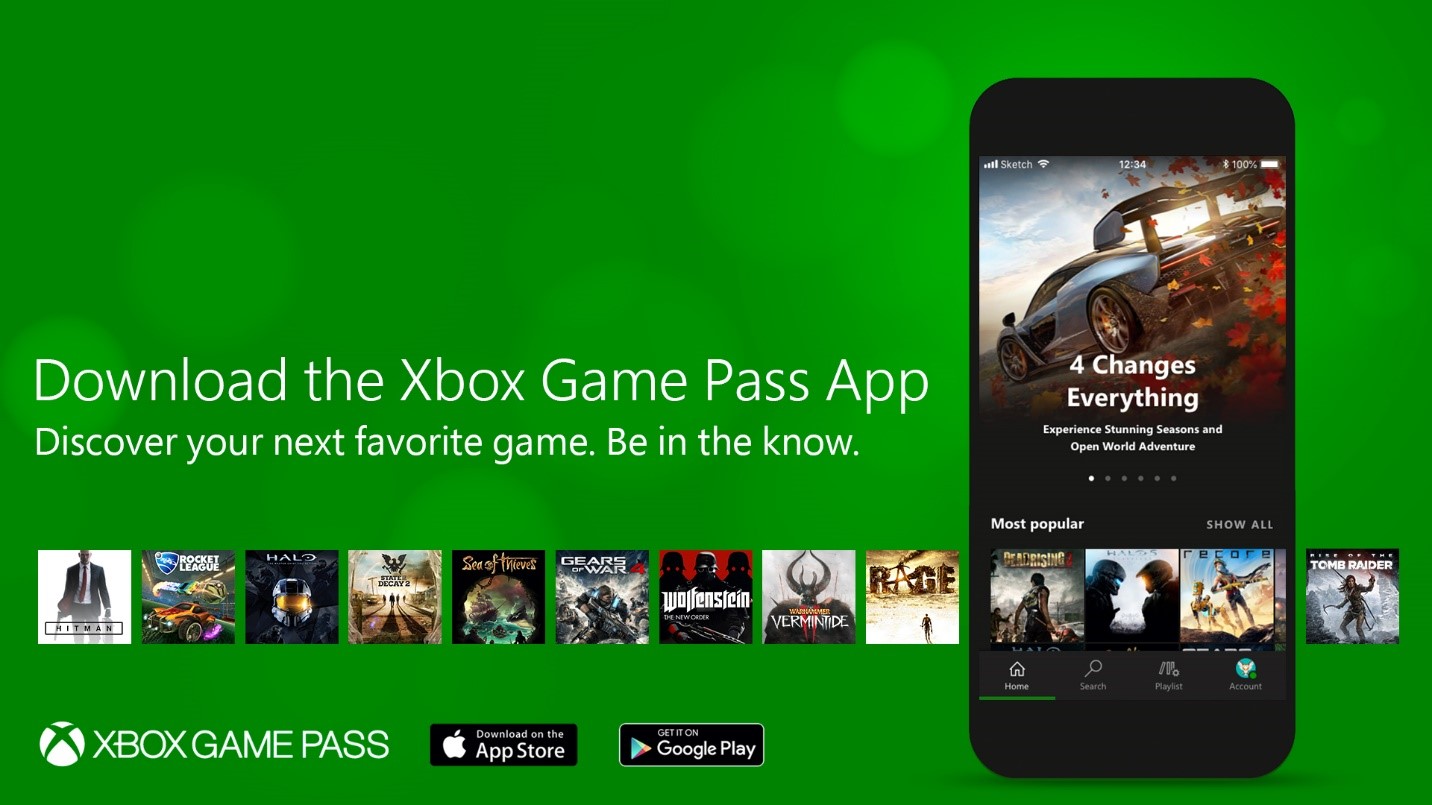 Xbox Game Pass App X018
