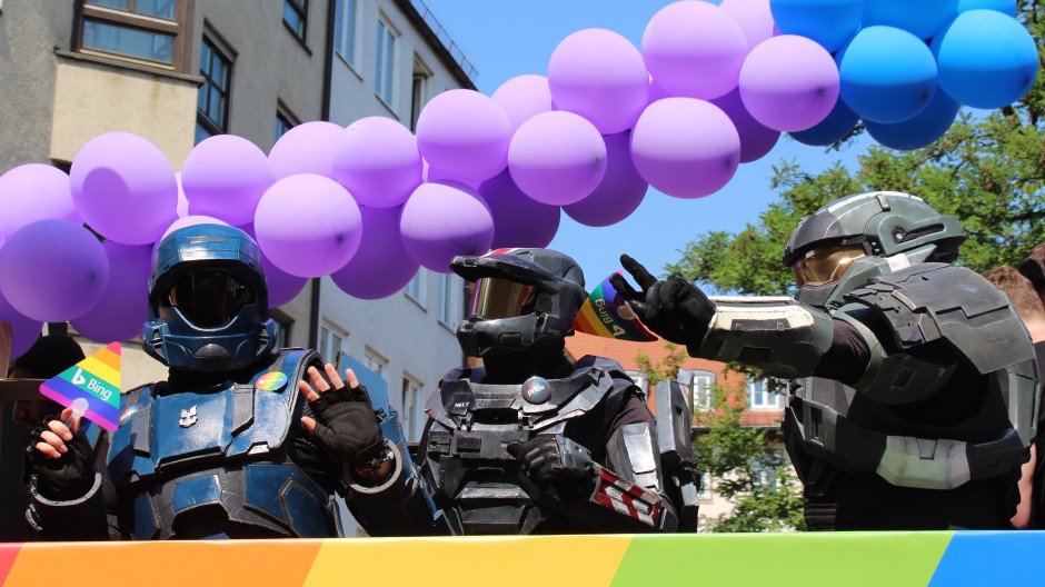 Video For Mit der Halo-Community und Xbox auf dem Christopher Street Day