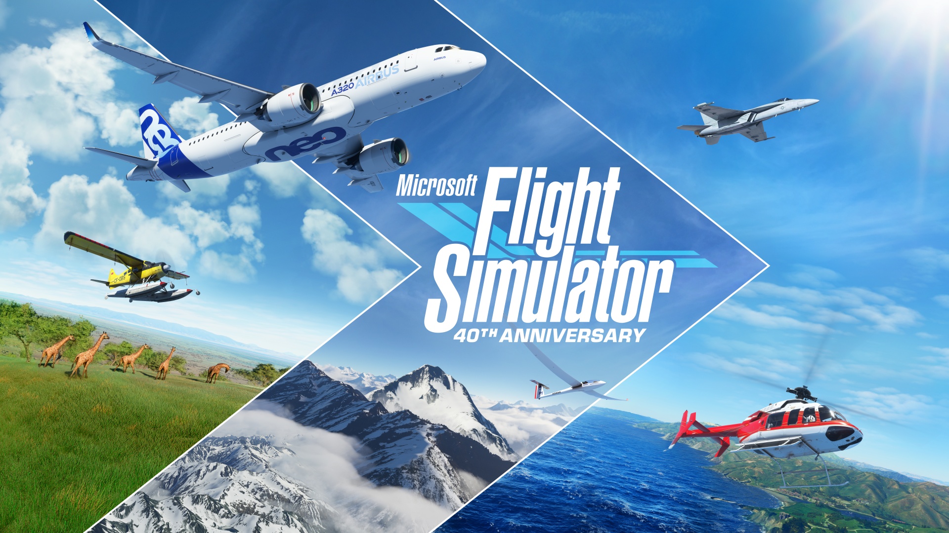 Video For Microsoft Flight Simulator feiert Jubiläum mit der 40th Anniversary Edition