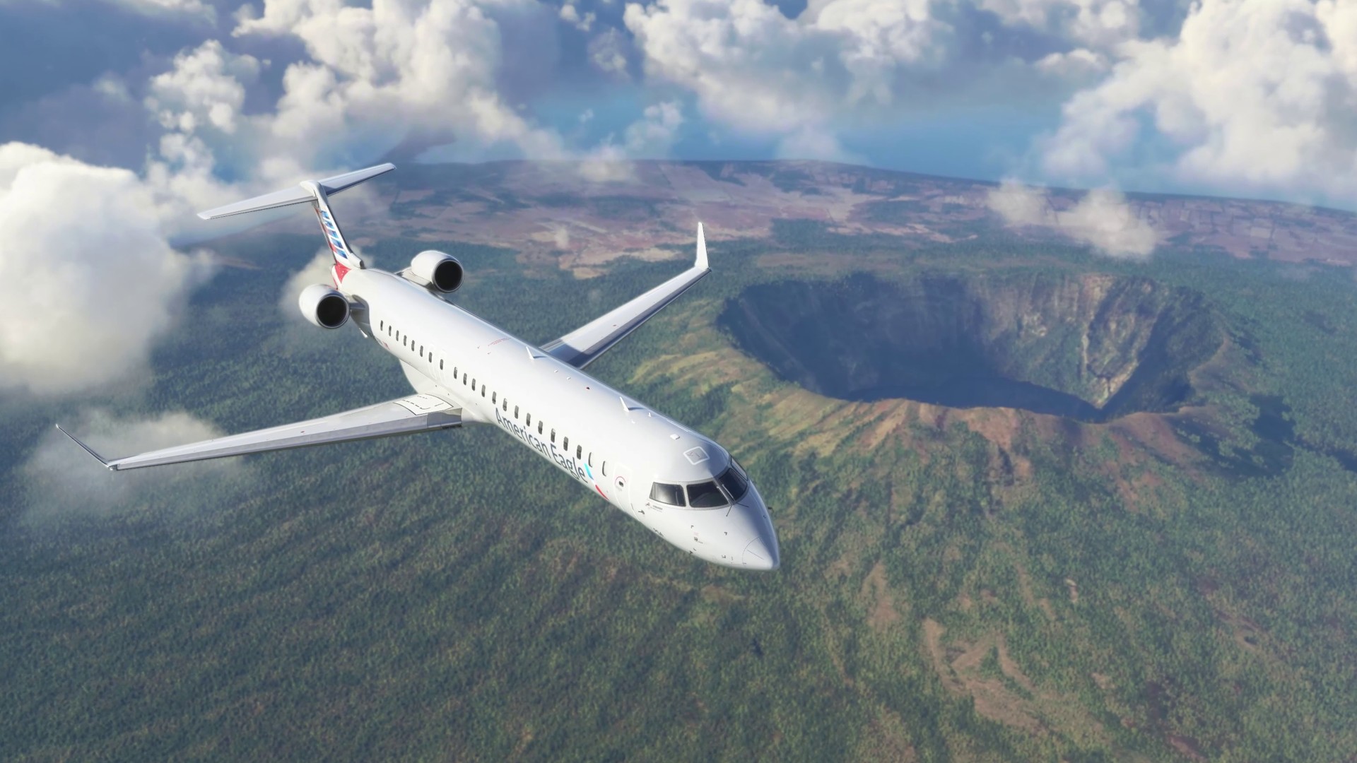 Microsoft Flight Simulator: Fliege ab sofort die neue Aerosoft CRJ 900/1000