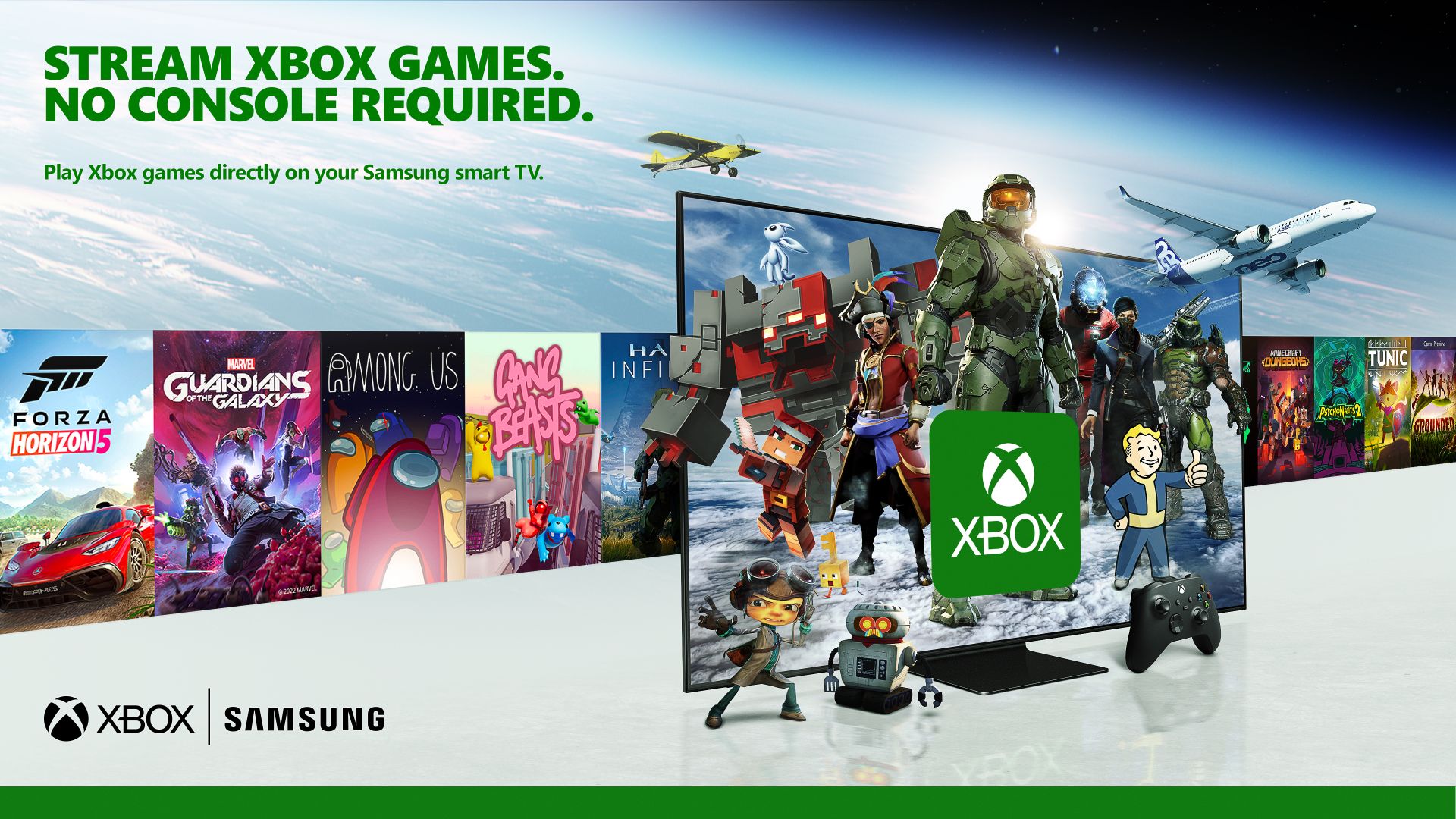 Spiele ab sofort mit der Xbox App auf Deinem 2022 Samsung Smart TV HERO