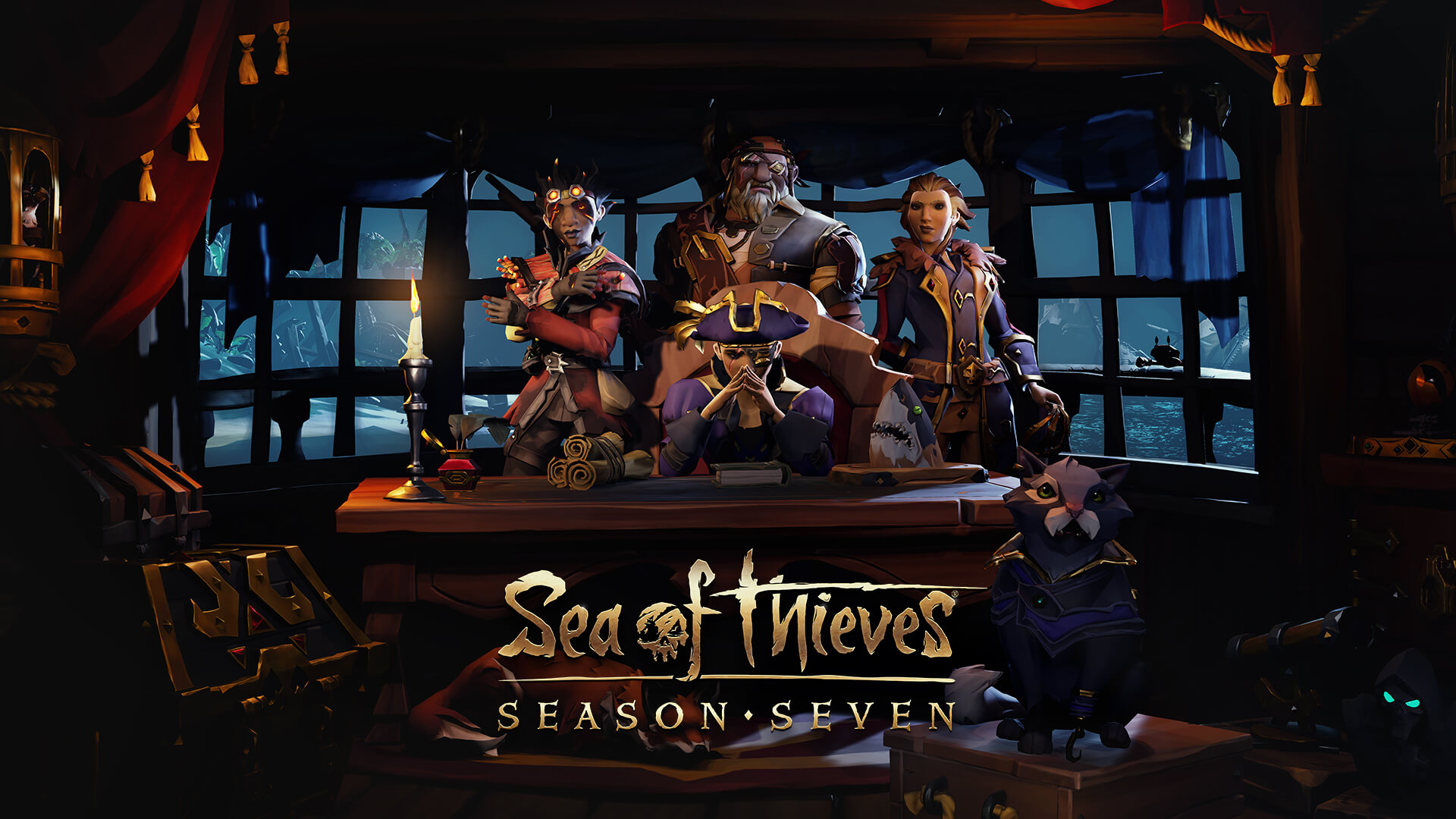 Video For Sea of Thieves Season Seven: Werde Captain Deines eigenen Schiffs