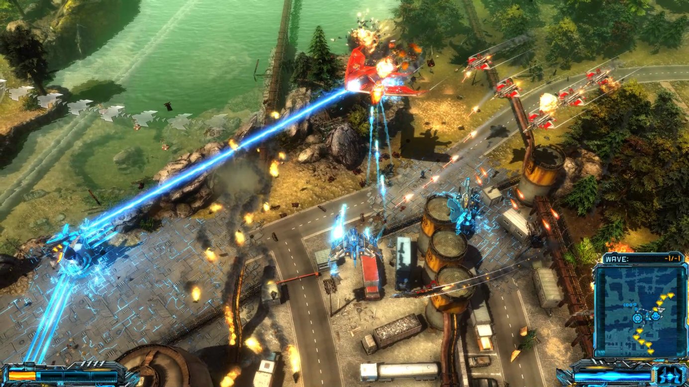 PS4's X-Morph: Defense is a unique hybrid of twin-stick shooter