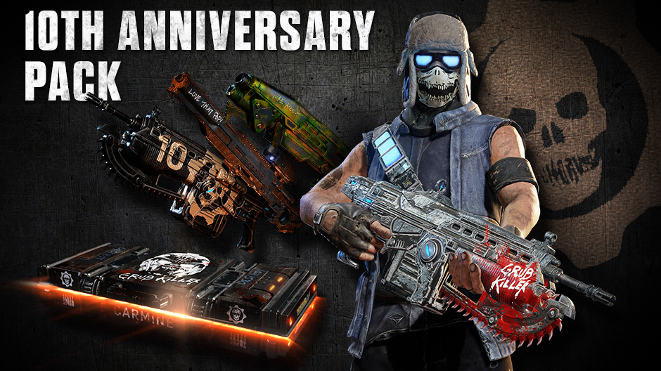 Gears 4 10th Anniversary Pack