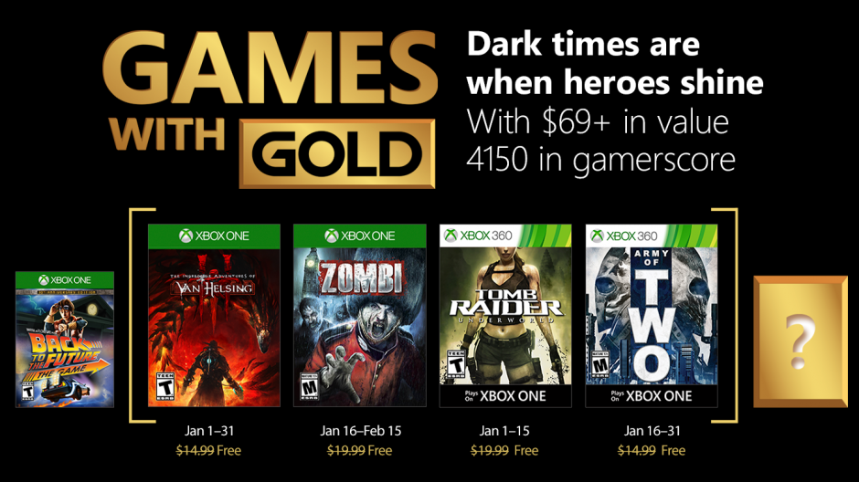 january xbox gold games