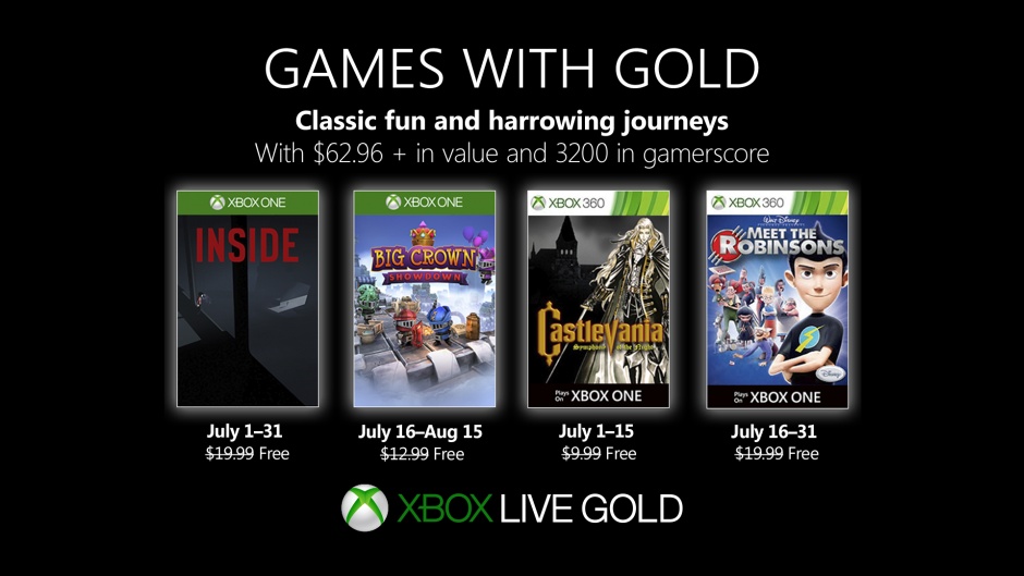 Games with Gold Hero Image