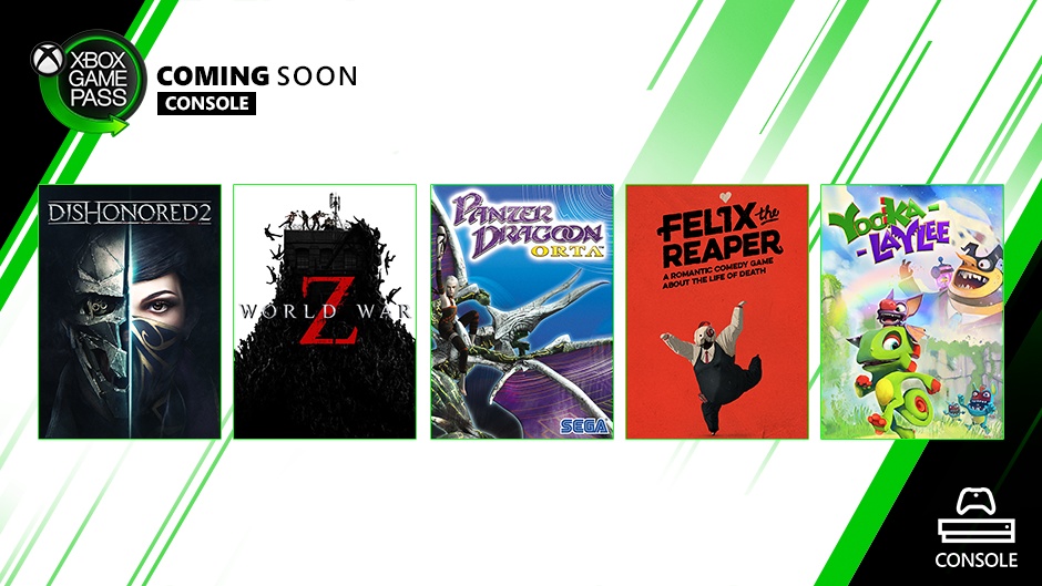 Xbox Game Pass October for Console: October Wave 1