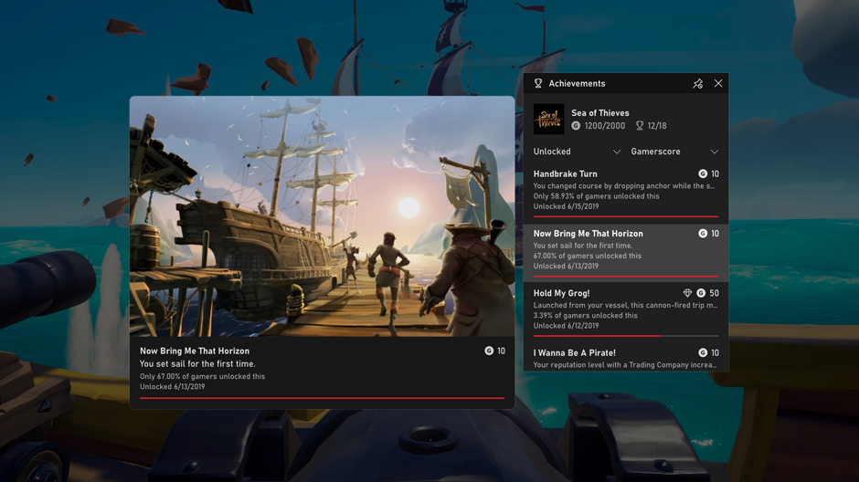 October 19 Xbox Game Bar Update Enables Fps Counter And Achievement Tracking Xbox Wire