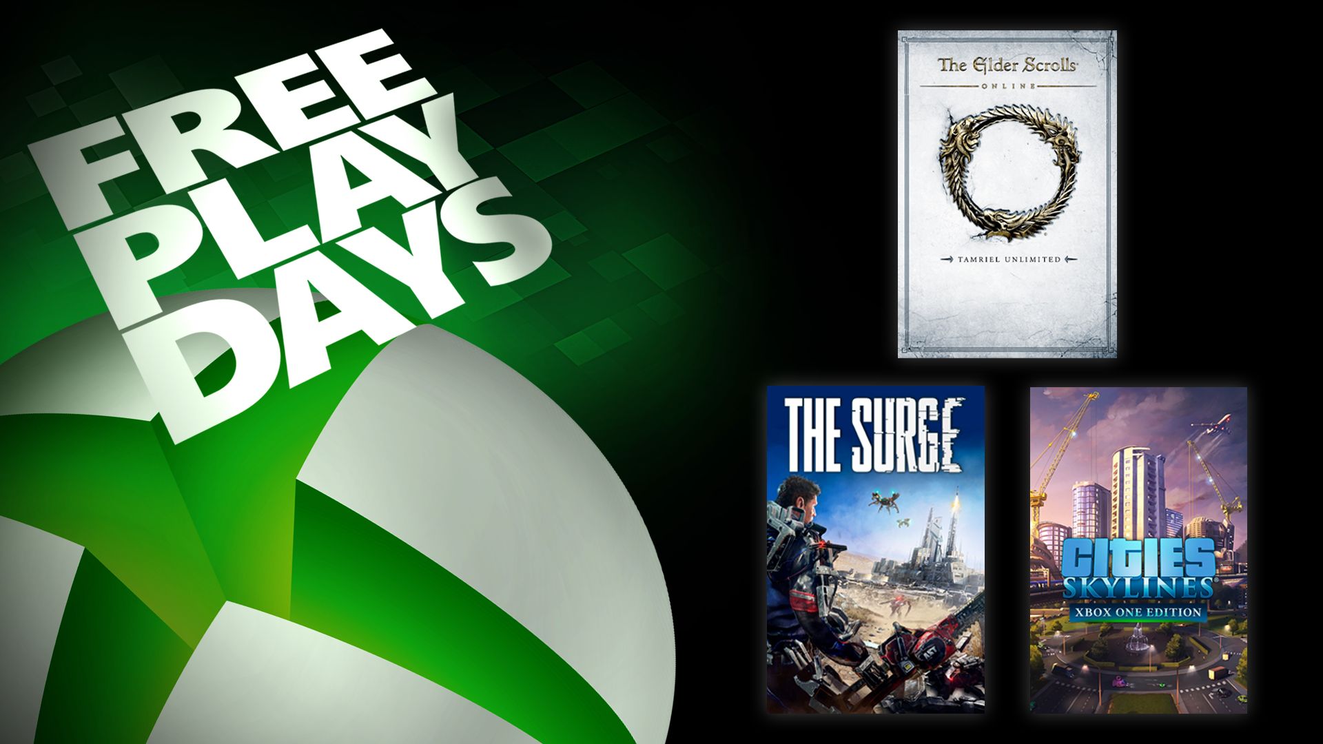 Xboxで今なら無料体験！ ESO、The Surge、Cities:Skylineが無料開放中 