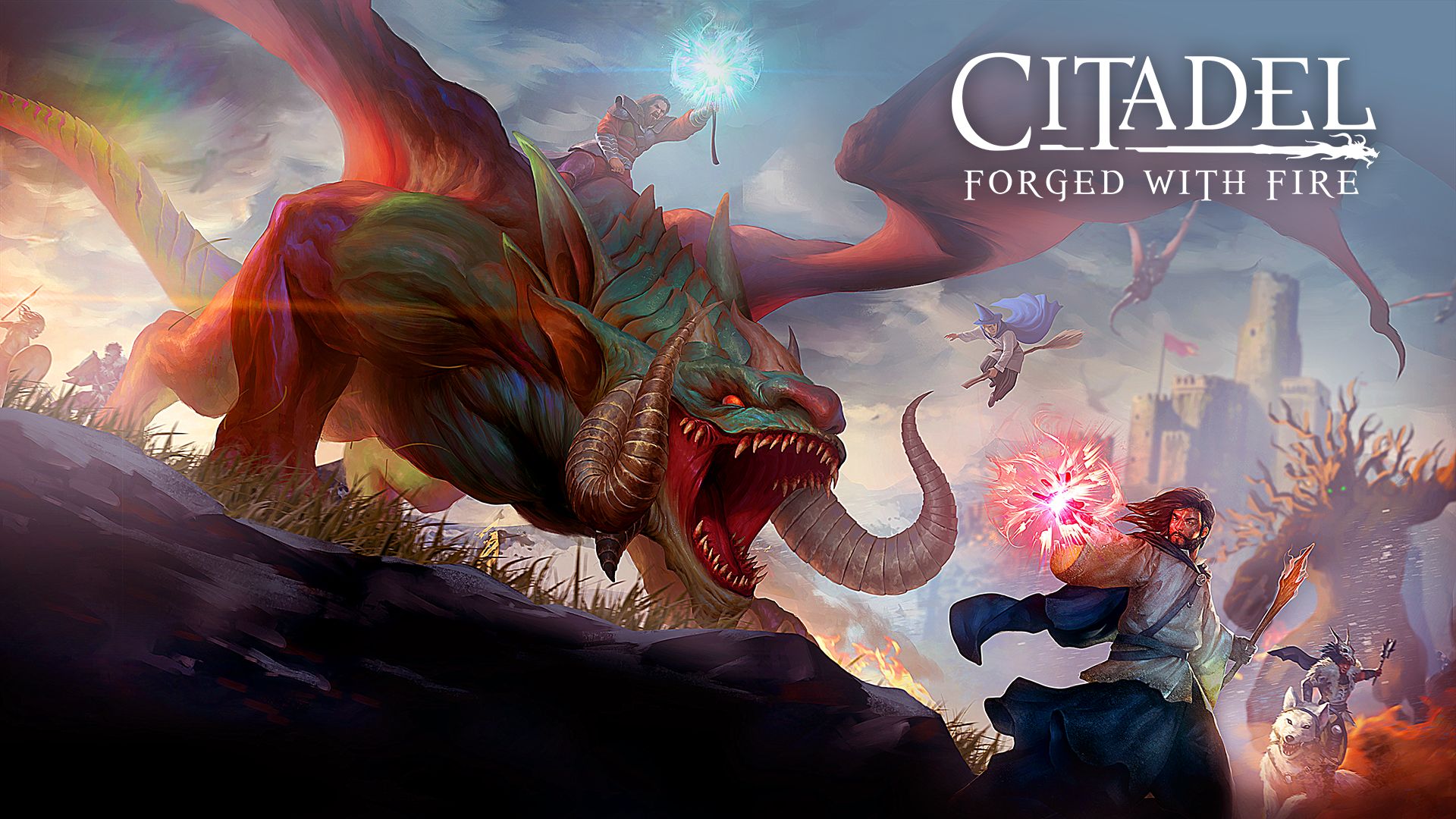 Broomsticks, Wizards, and Spells Collide in the Magical World of Citadel: Forged with Fire, Available Now on Xbox One