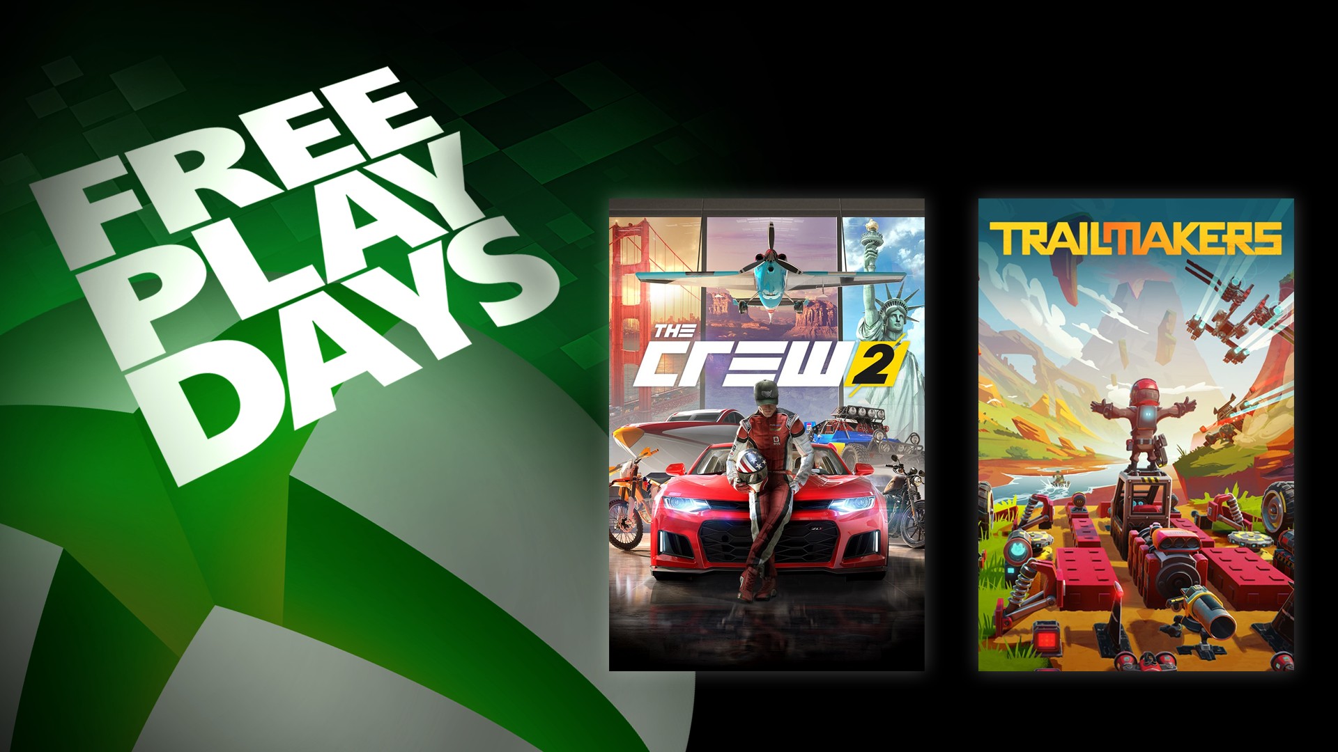 Free Play Days The Crew 2 and Trailmakers Xbox Wire