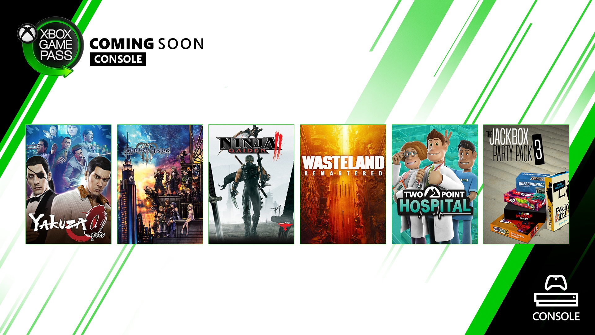 Console Xbox Game Pass - Update February 2