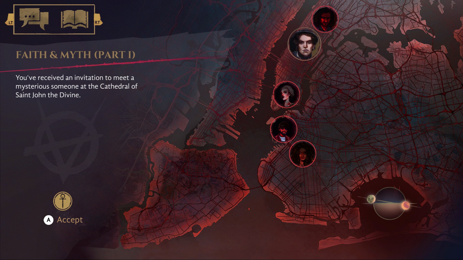 مصاص الدماء: The Masquerade - Coteries of New York