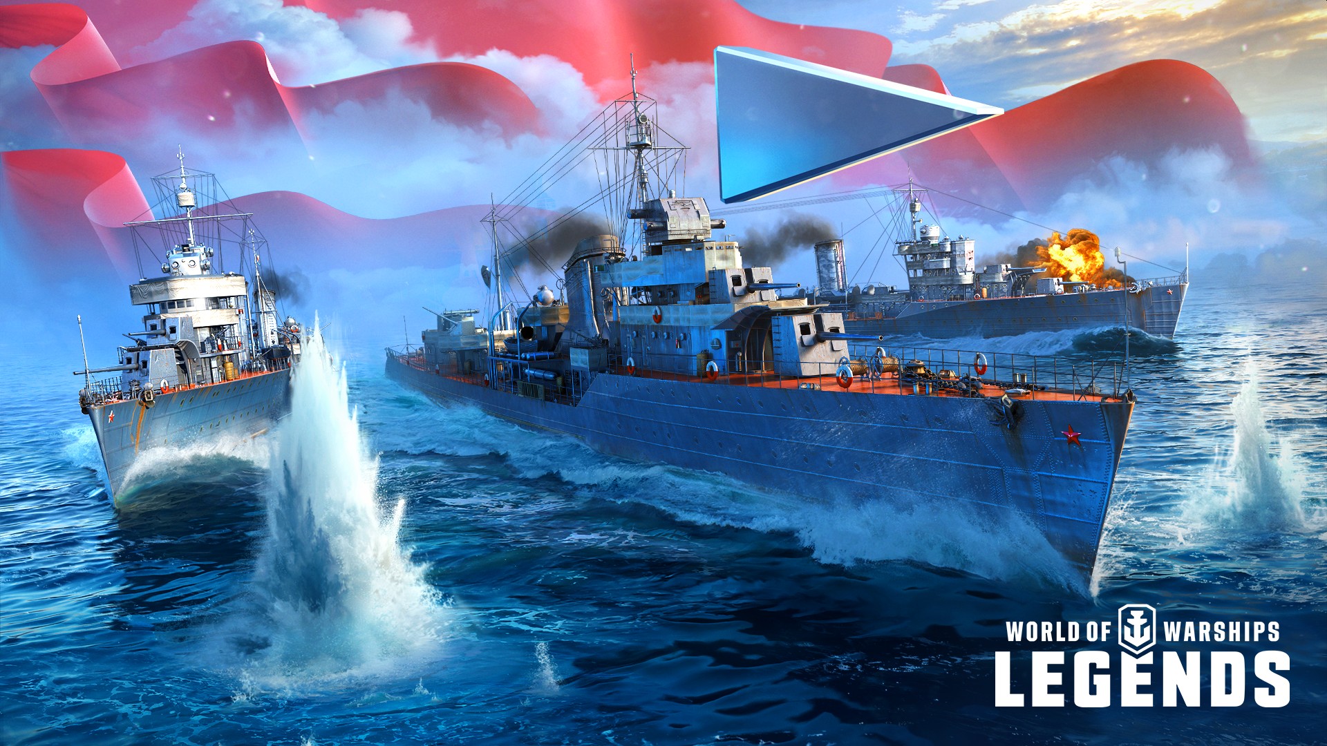 Preview the new World of Warships Legends graphical engine on Xbox One