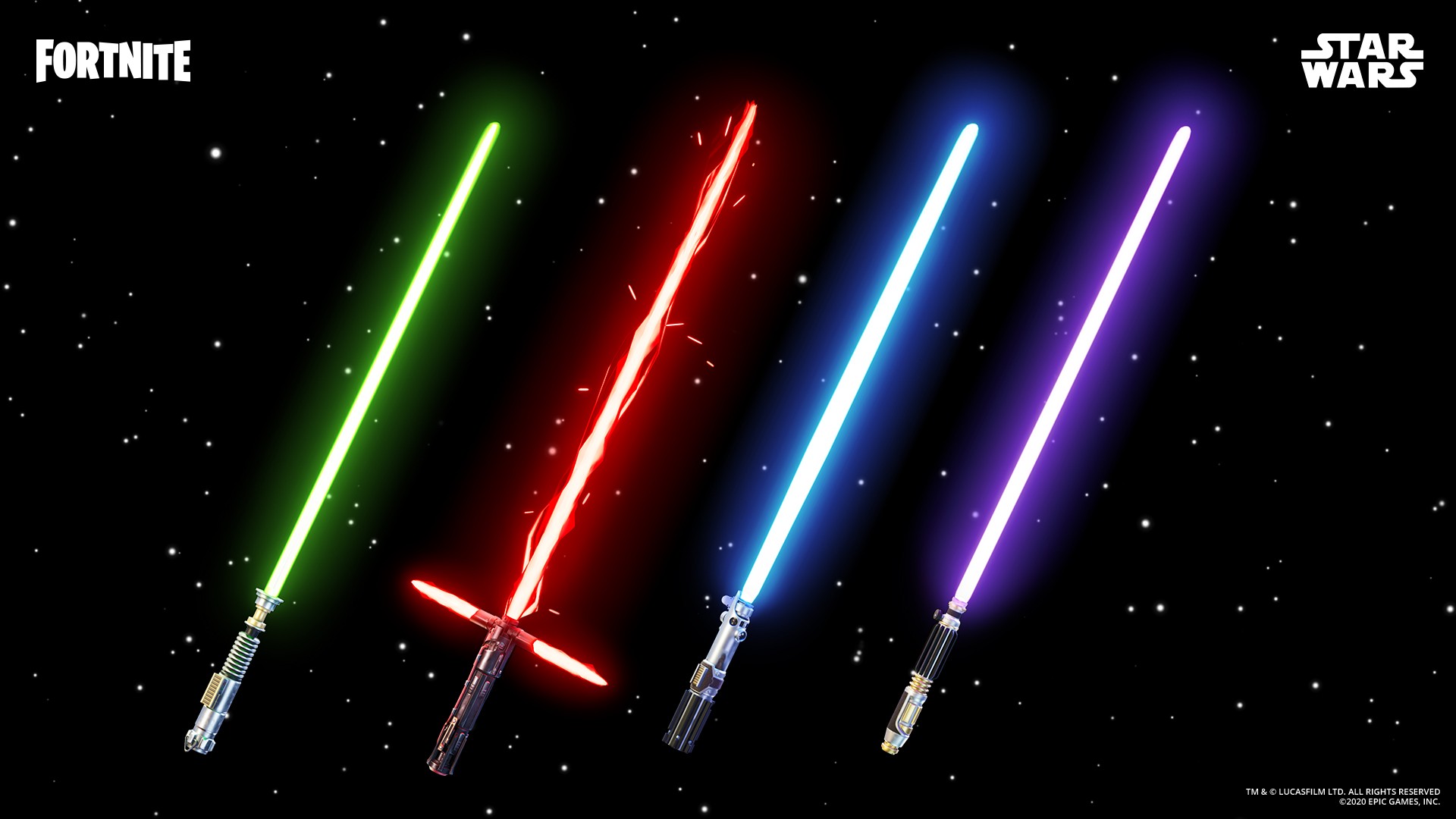 Fornite - Star Wars Lightsabers