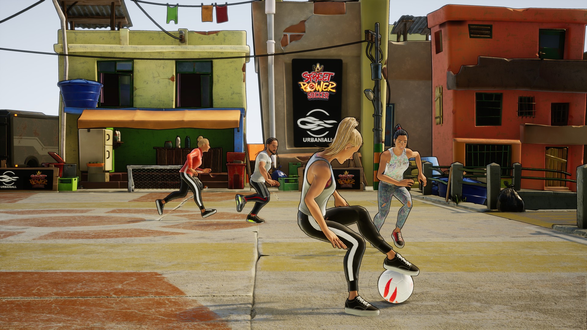 Street Power Soccer Is Bringing Over The Top Style And Arcade Action To Xbox One This Year Xbox Wire - game xbox one super striker game xbox one roblox