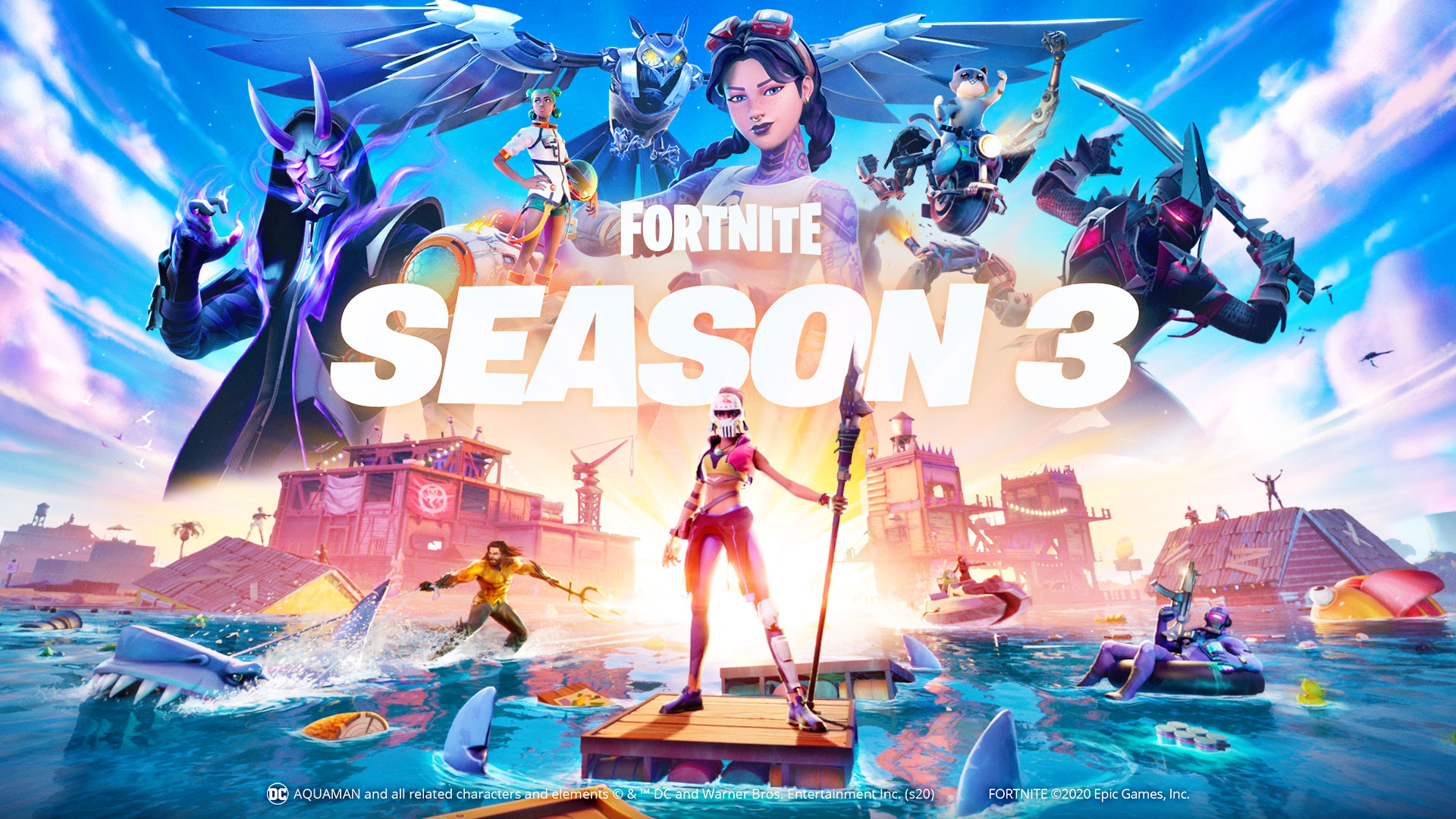 Video For Splash Down with Fortnite Chapter 2 – Season 3 on Xbox One