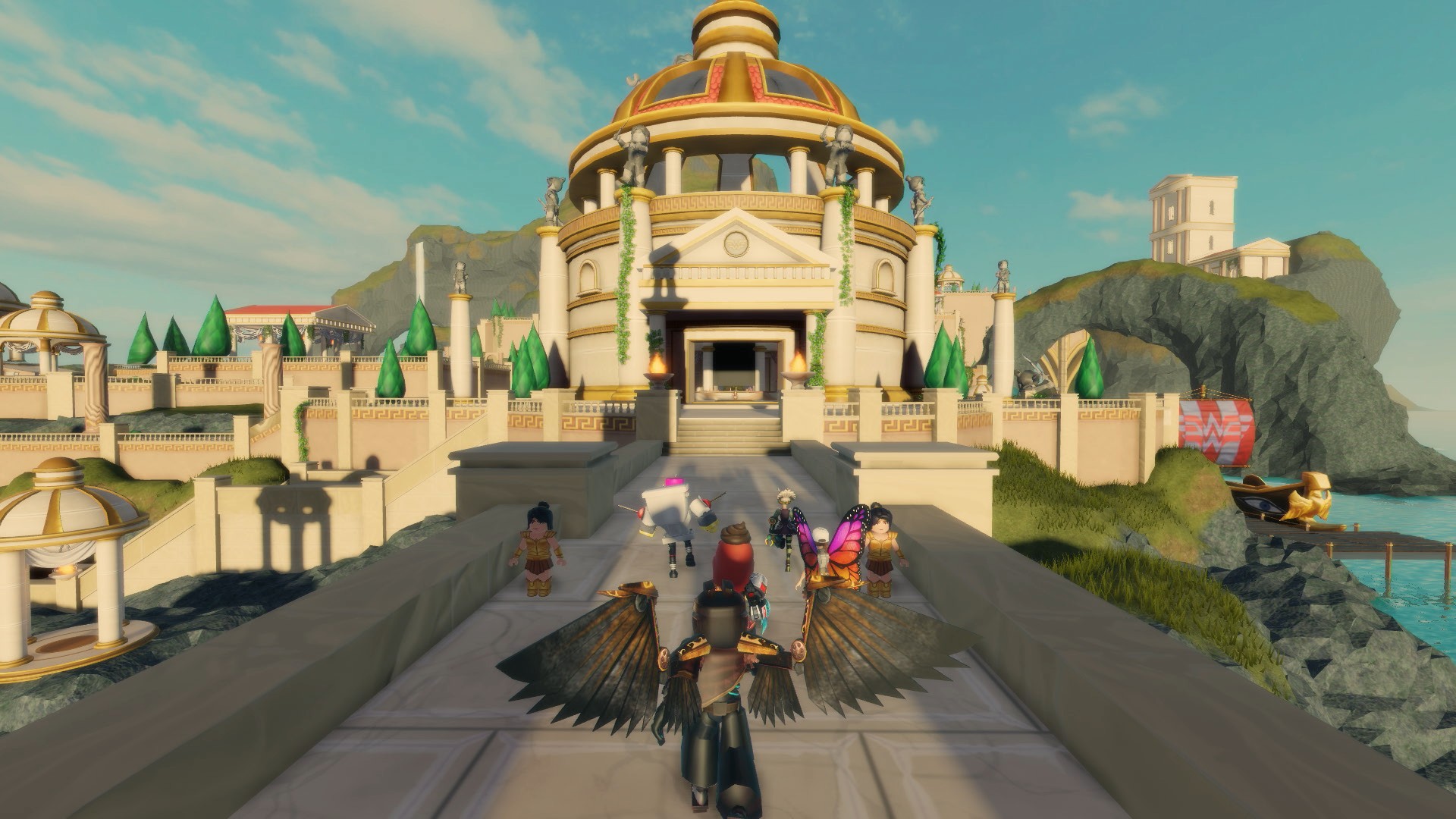 Explore Dc S Wonder Woman Experience On Roblox Gizorama - roblox gets a wonder woman crossover with the themyscira experience pcgamesn