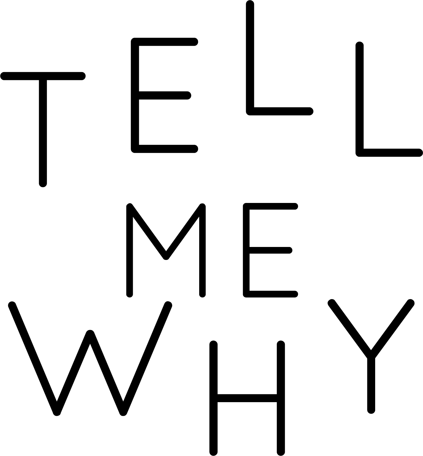 Tell me why to do. Tell me. Tell me why?. Why logo. Why why me.
