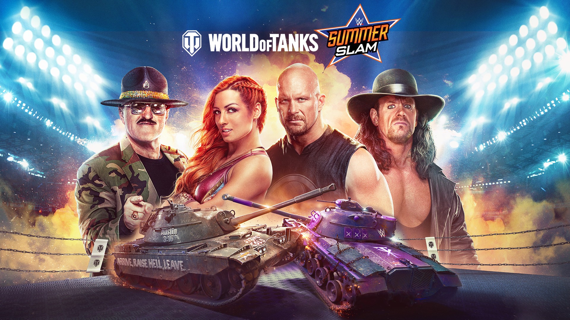 Get Ready To Throw Down In The World Of Tanks Summerslam Season Xbox Wire