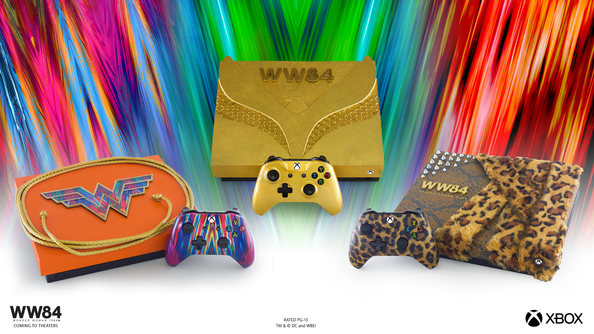 Xbox Unveils Three Spectacular Consoles Inspired By Wonder Woman 1984 Xbox Wire - truth stories roblox movies