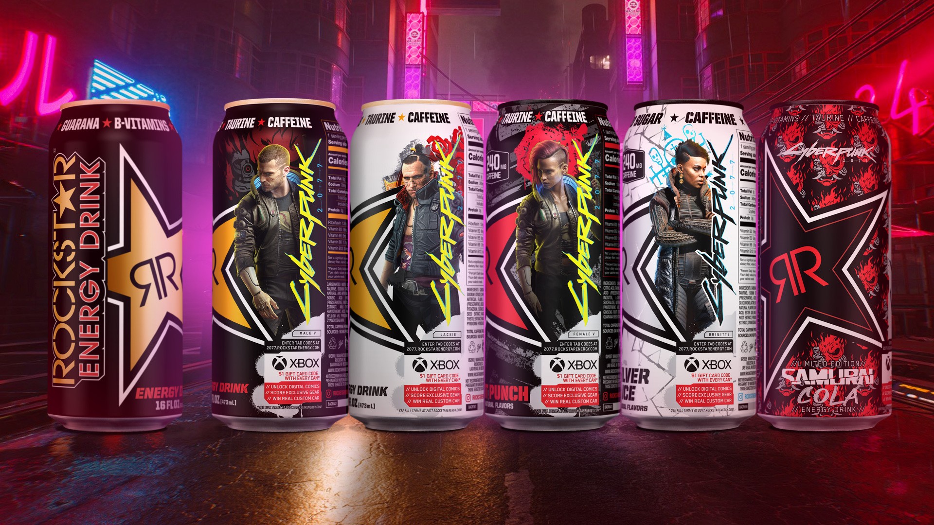 CD Projekt Red and Rockstar Energy Partner for Exclusive Cyberpunk