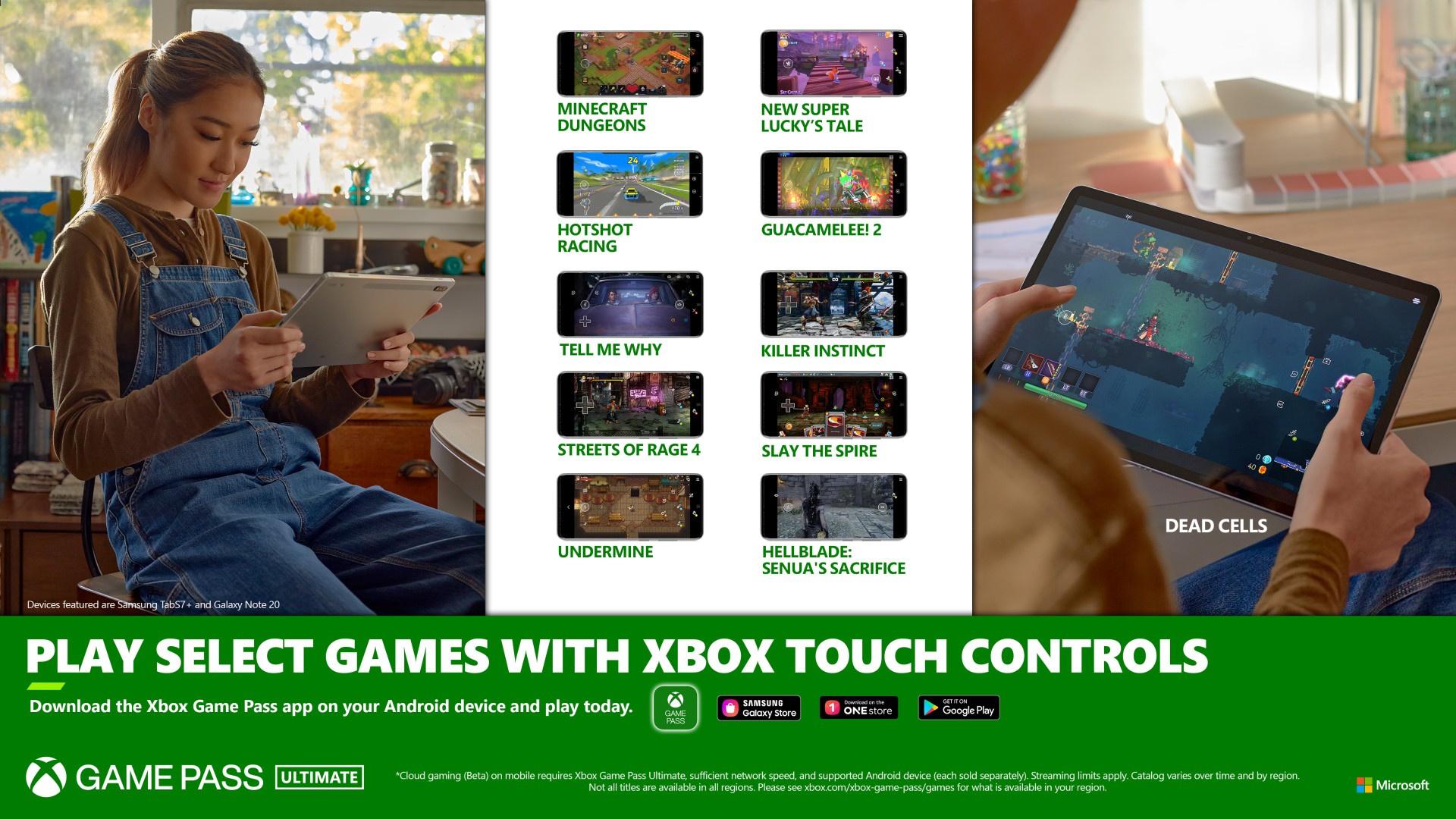Xbox Touch Controls on Mobile