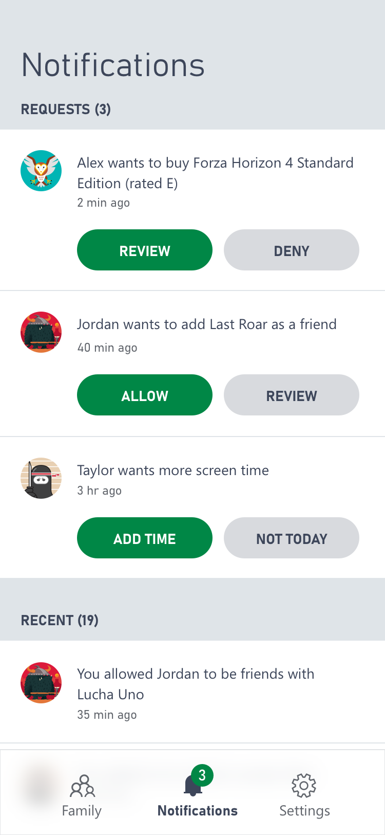 View Friends Activity & Activity Timeline of a Friend in Xbox app