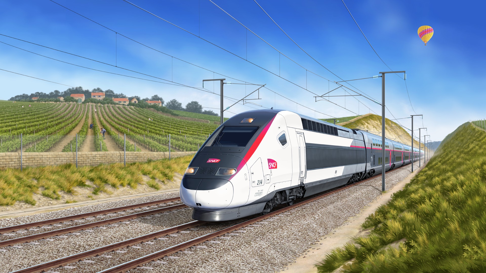 Video For Drive High-Speed in LGV Méditerranée with Train Sim World 2