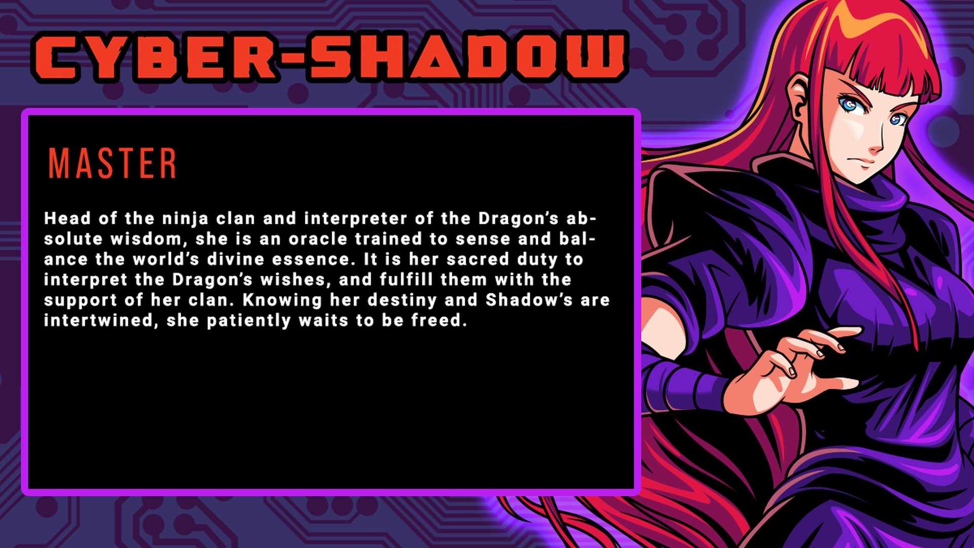 cyber shadow master