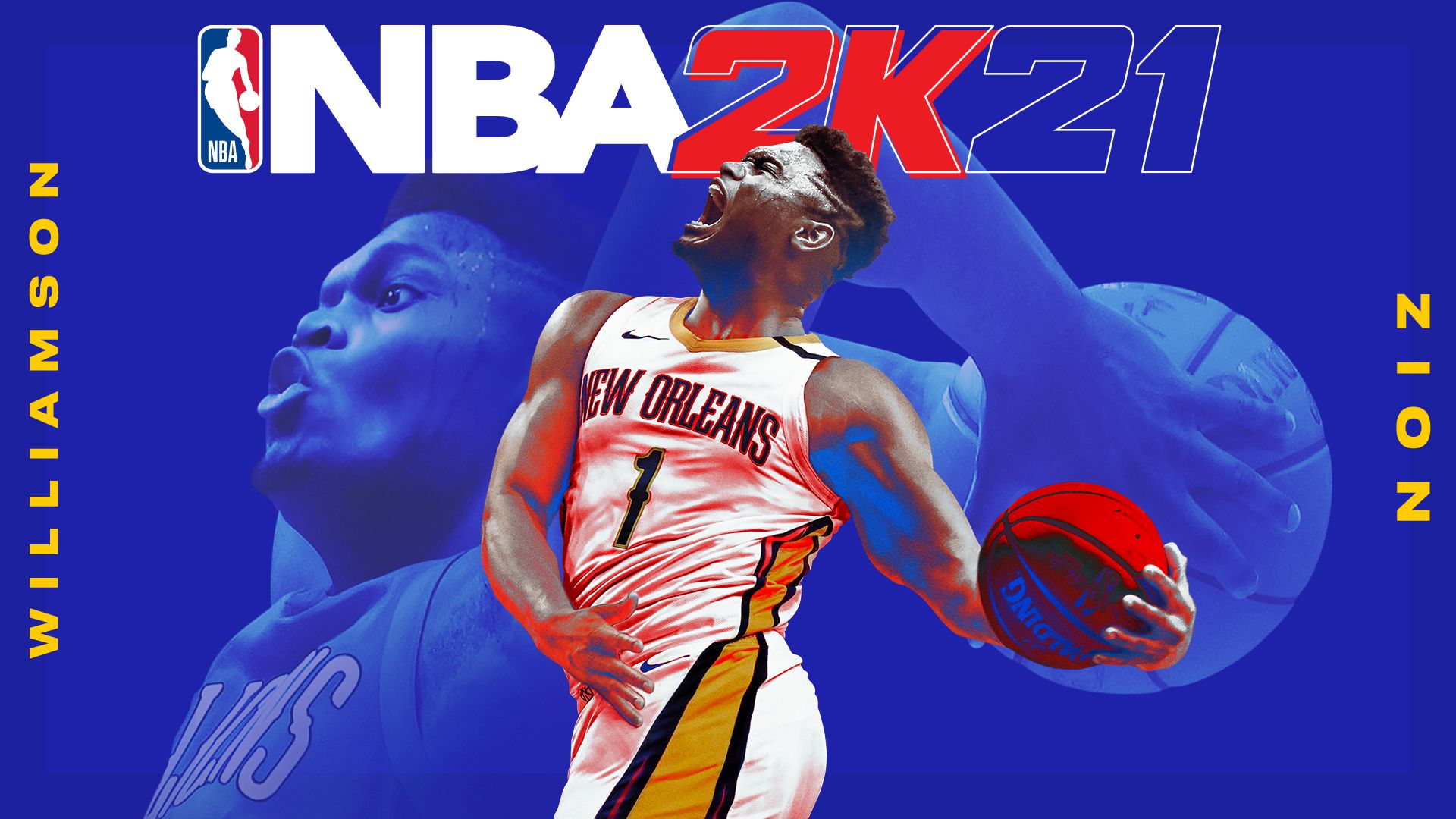 NBA 2K21 Zion Williamson Next-Gen Cover Horizontal NR