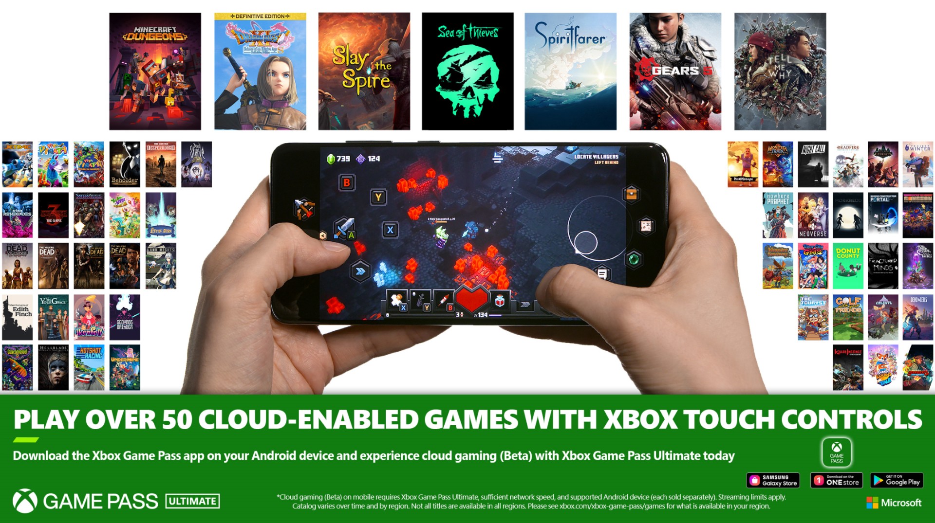 Xbox Touch controls