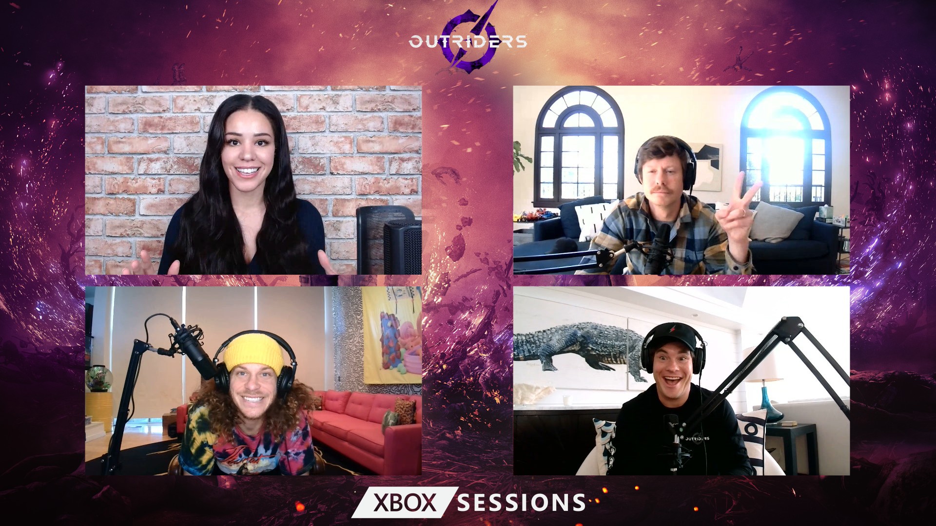 Video For Xbox Sessions: Stars of “Workaholics” Reunite to Play Outriders on Xbox Series X