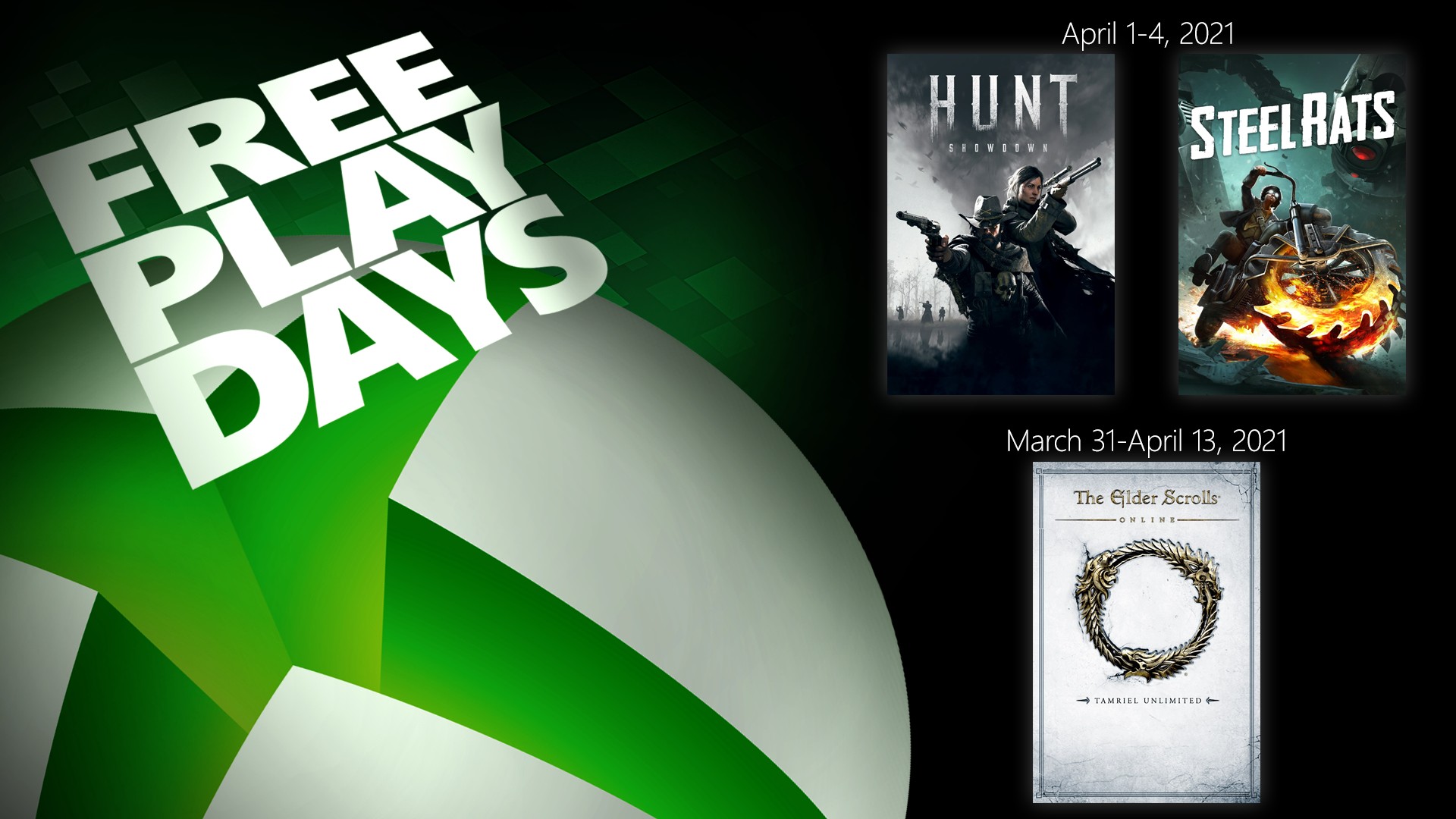 Free Play Days The Elder Scrolls Online Tamriel Unlimited Hunt Showdown And Steel Rats Best Curated Esports And Gaming News For Southeast Asia And Beyond At Your Fingertips - freeplay assassin game roblox