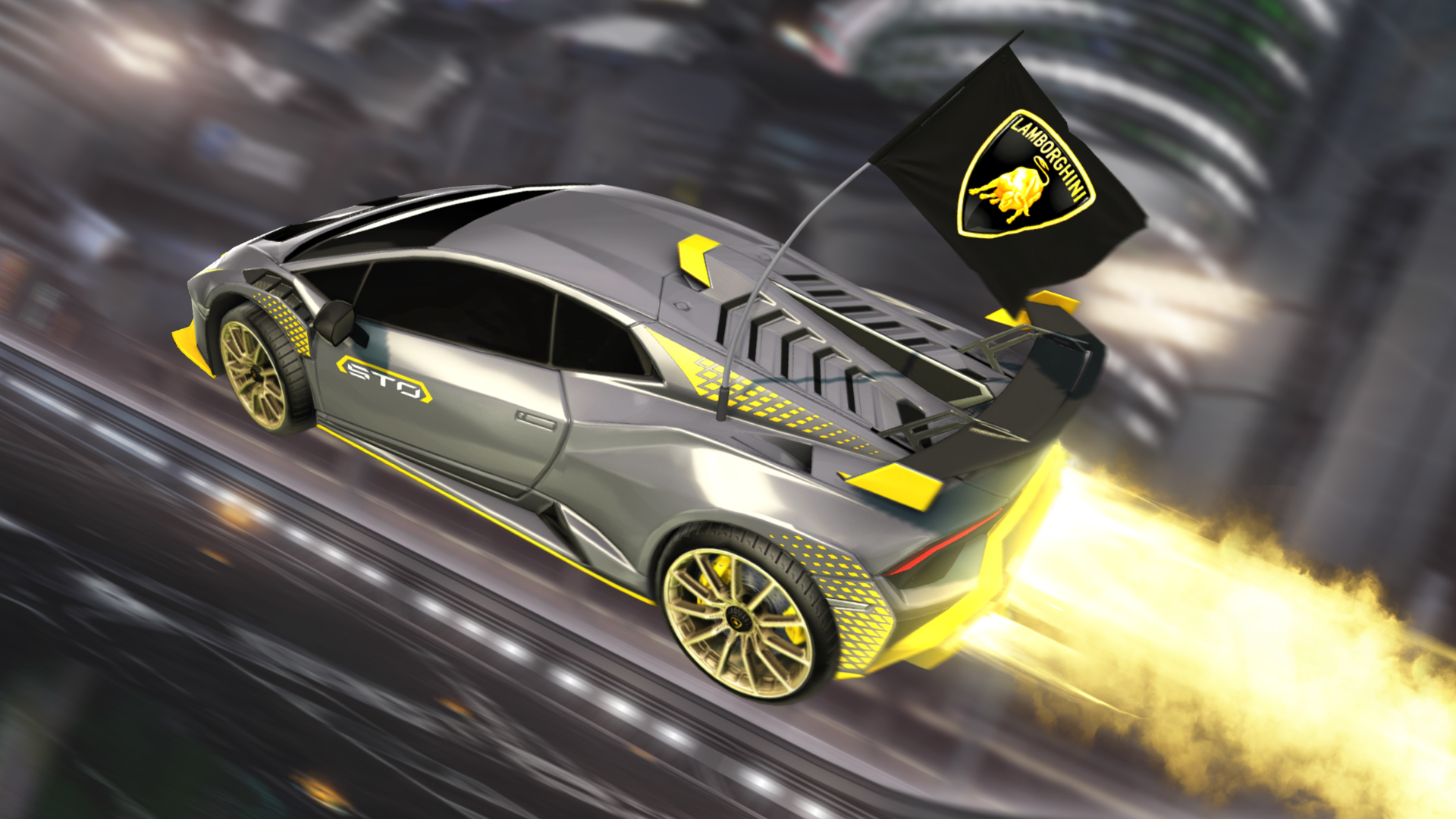 Lamborghini Huracán STO Speeds Into Rocket League
