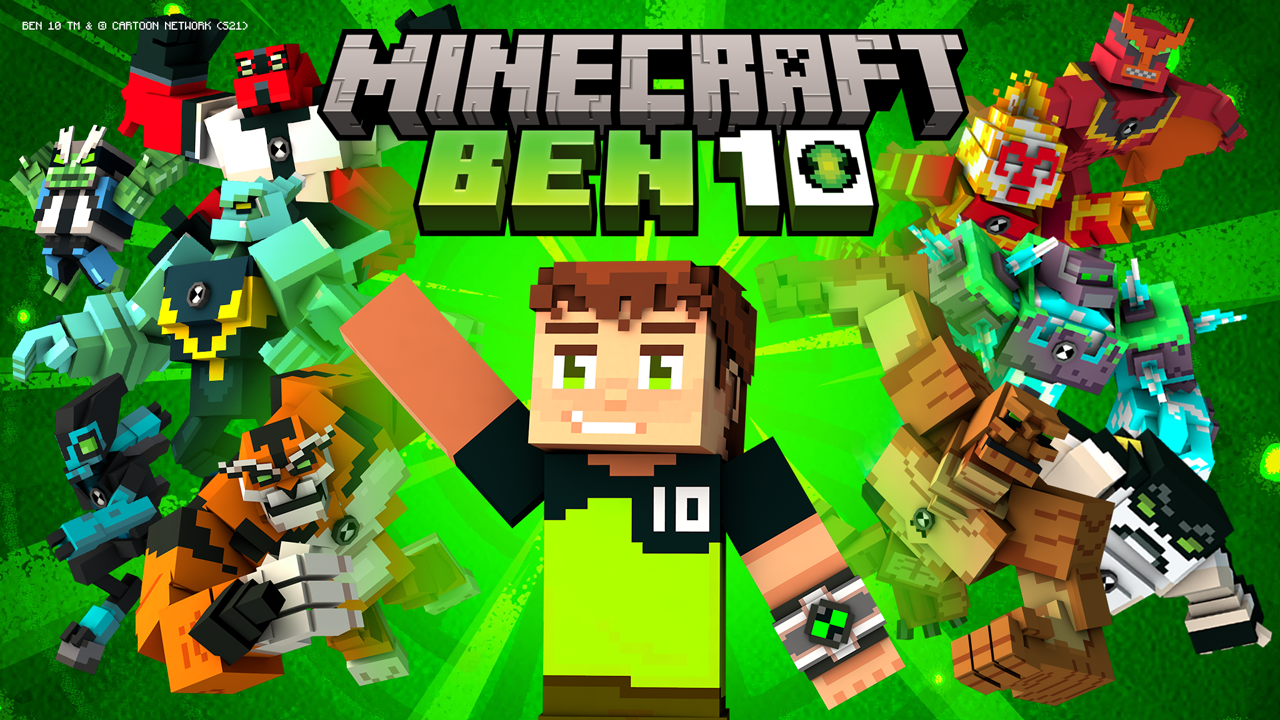 Minecraft Marketplace Launches Ben 10 Dlc Pack Inverse Zone