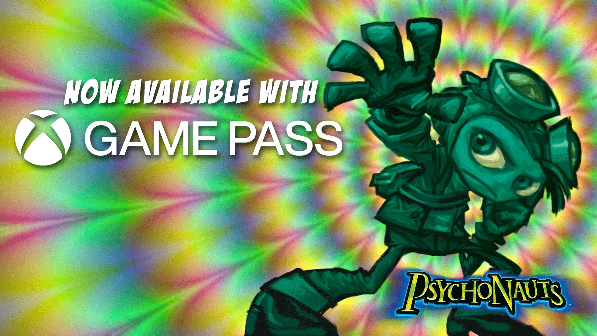 Video For Psychonauts Available Now with Xbox Game Pass