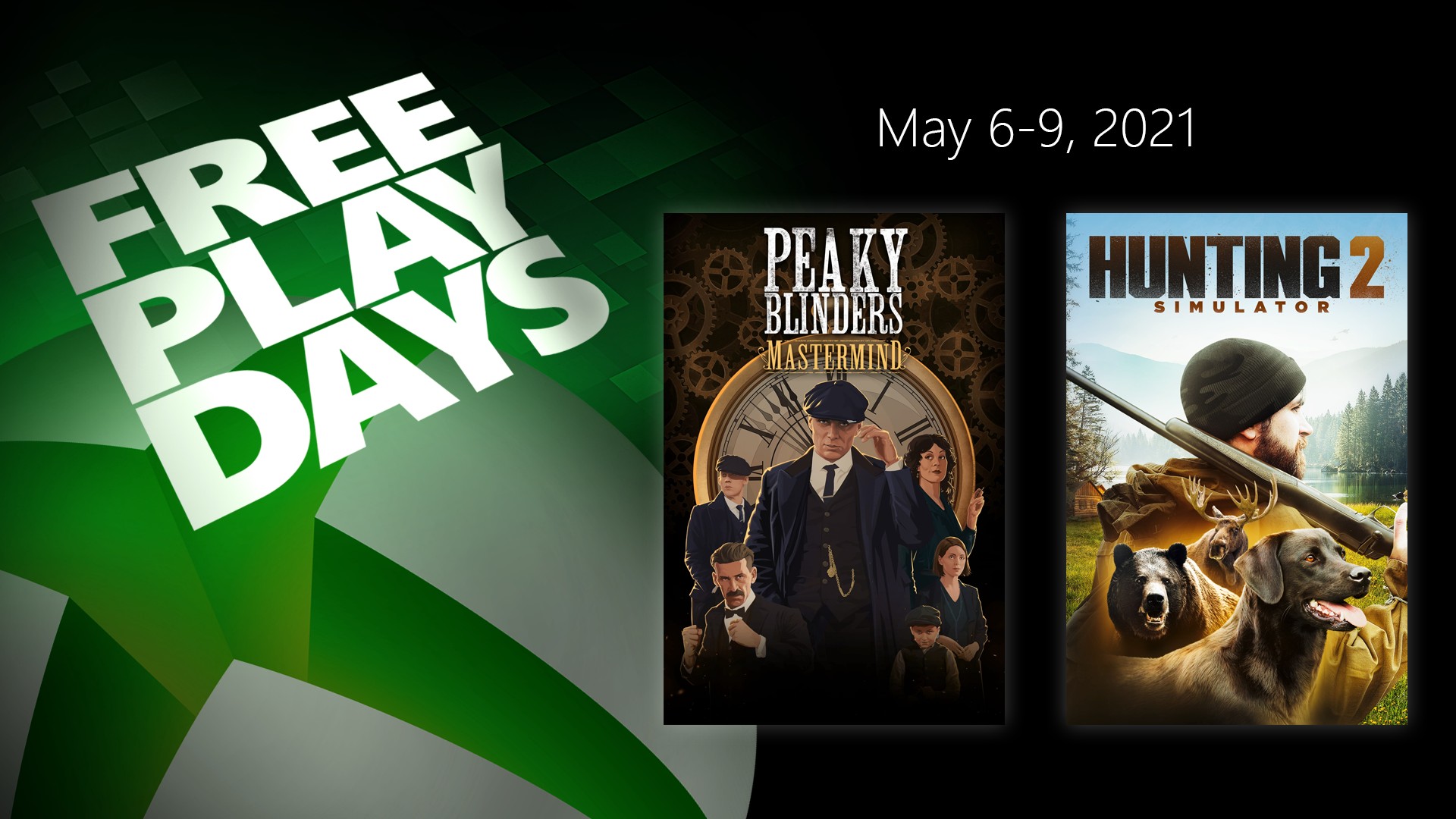 Free game days - May 6th