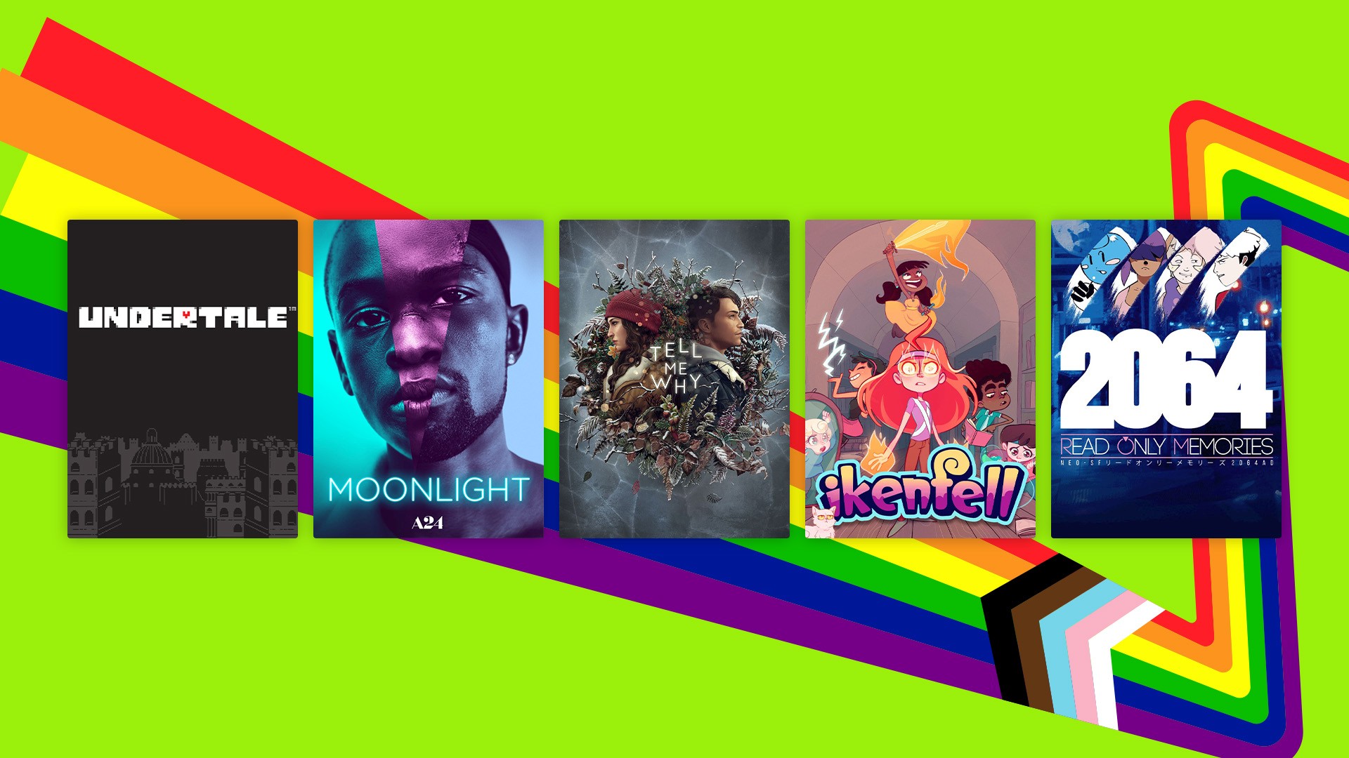 Discover Games, Movies, and TV Curated by LGBTQIA+ Communities at Microsoft