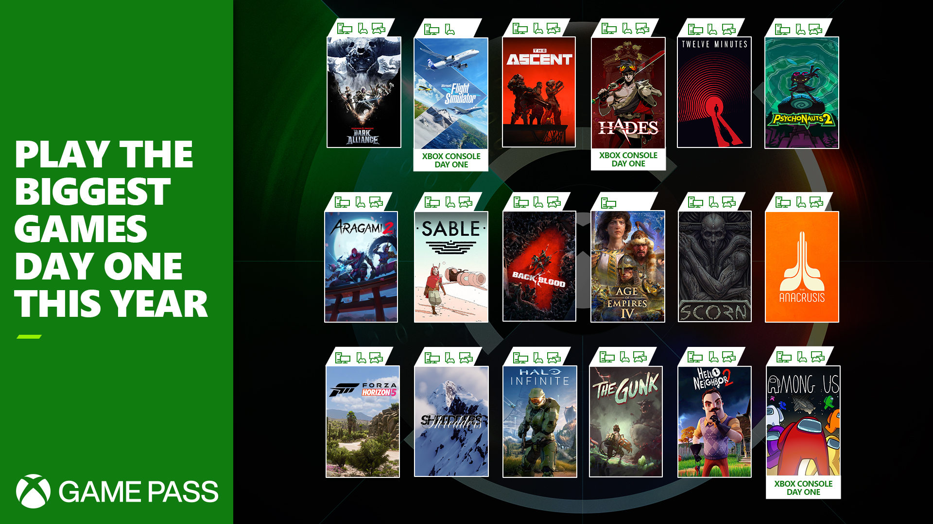 Xbox & Bethesda Games Showcase 20+ Day One Games with Xbox Game Pass