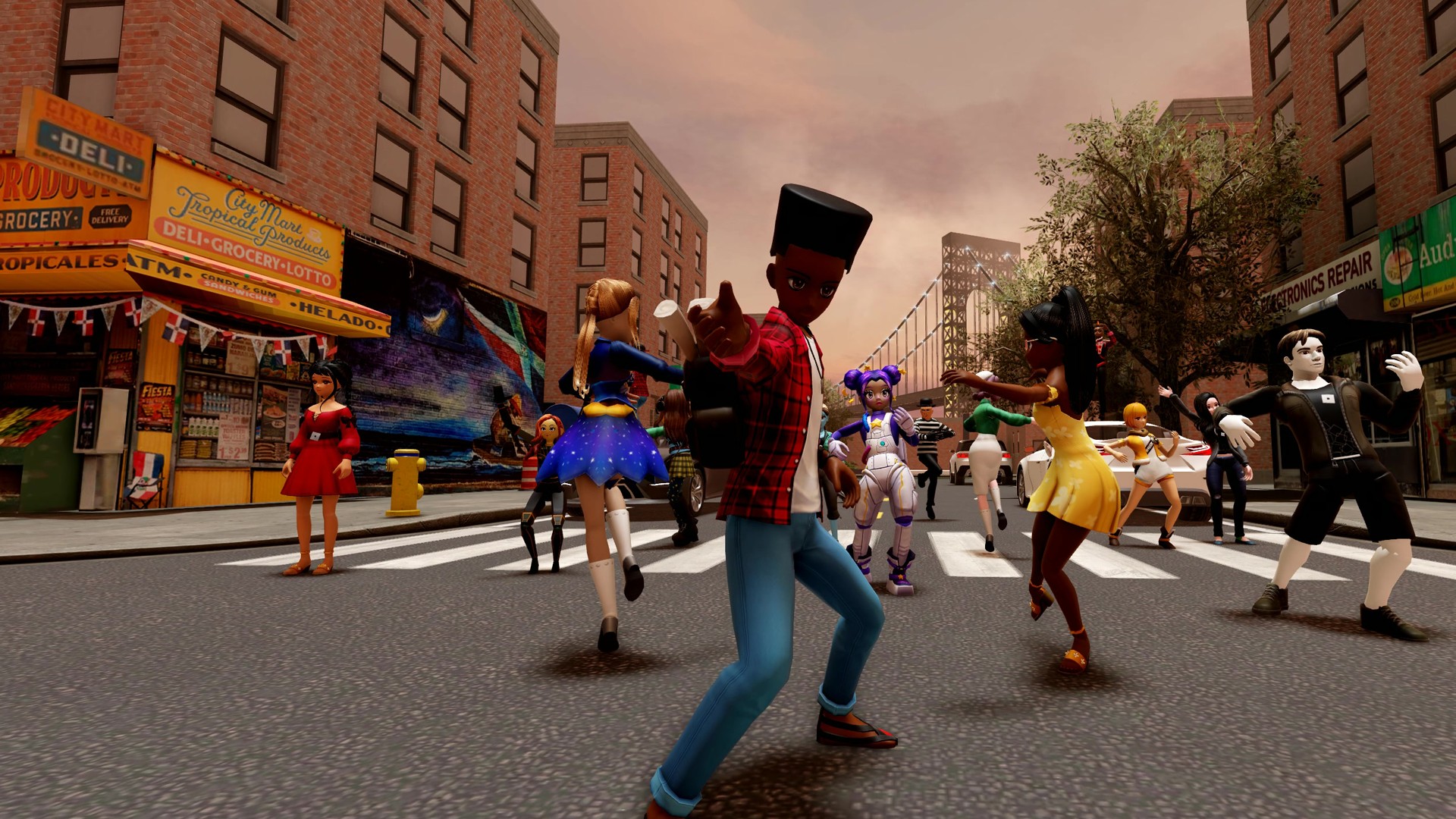 Make Some Noise At The In The Heights Virtual Block Party On Roblox Xbox Wire - neighborhood egg roblox